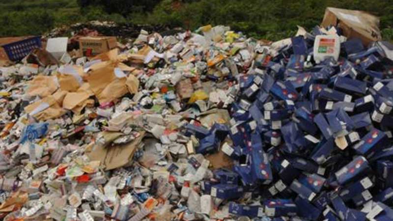 NAFDAC destroys counterfeit, expired products