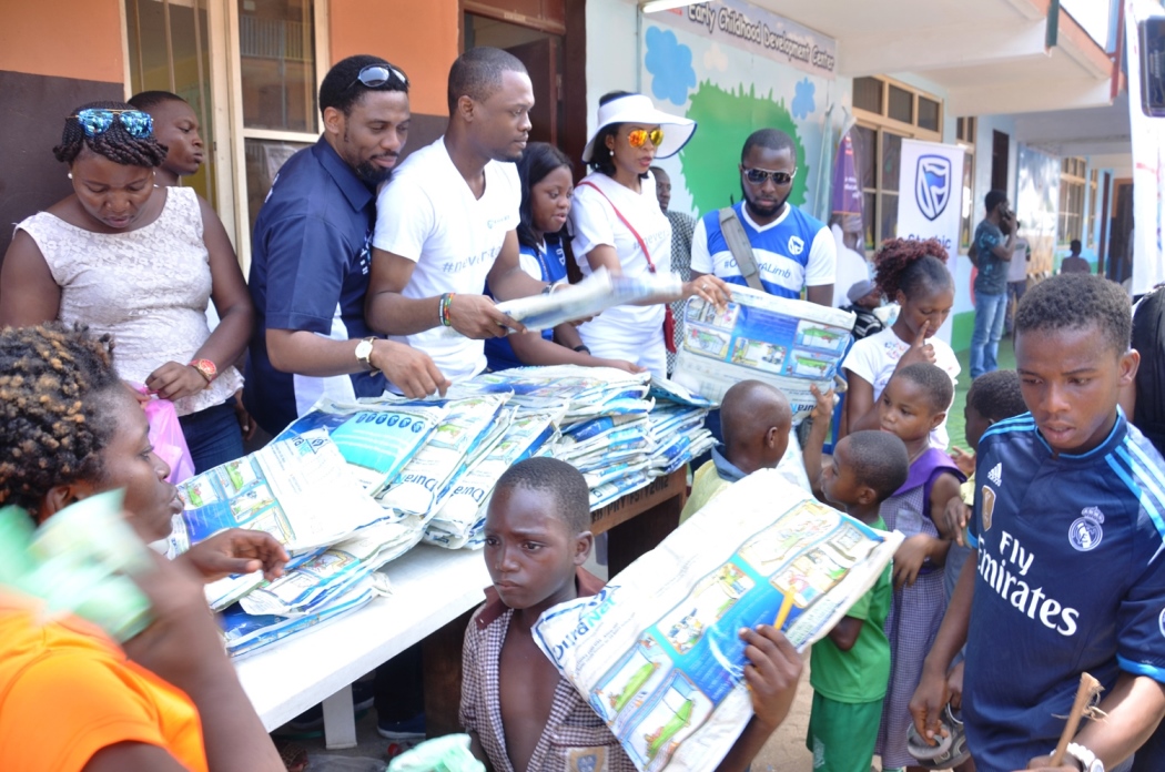 Organisation donates to Makoko children