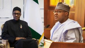President-Muhammadu-Buhari-Speaker-Yakubu-Dogara
