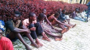 Armed Robbery Suspects Paraded Today In Akure