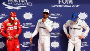 F1 : Hamilton equals pole record to top Vettel