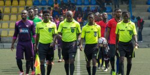 Nigerian match officials