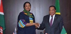 Ambassador-Amina-Mohamed-with-her-Tanzanian-counterpart-tvcnews