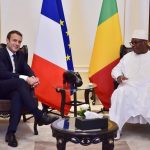 Mali's President Ibrahim Boubacar Keita meets with France's President Emmanuel Macron in Bamako, TVC News.