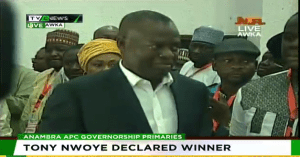 Tony Nwoye wins APC
