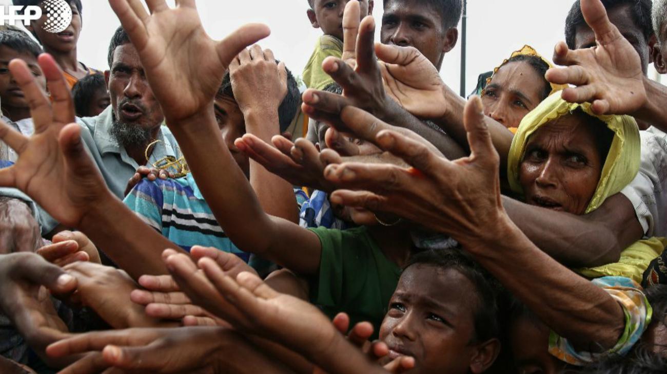 Aid groups call for help as Rohingya refugees surge into Bangladesh