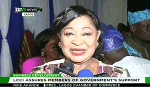 Nike Akande -LCCI -TVC