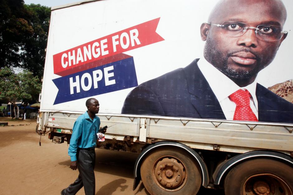 George Weah crowned president in Monrovia before official announcement