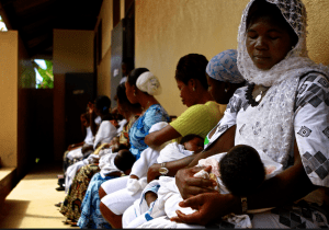 Bayelsa nursing mother