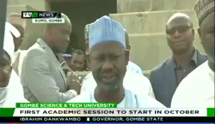 Dankwambo inspects projects at proposed Gombe Varsity