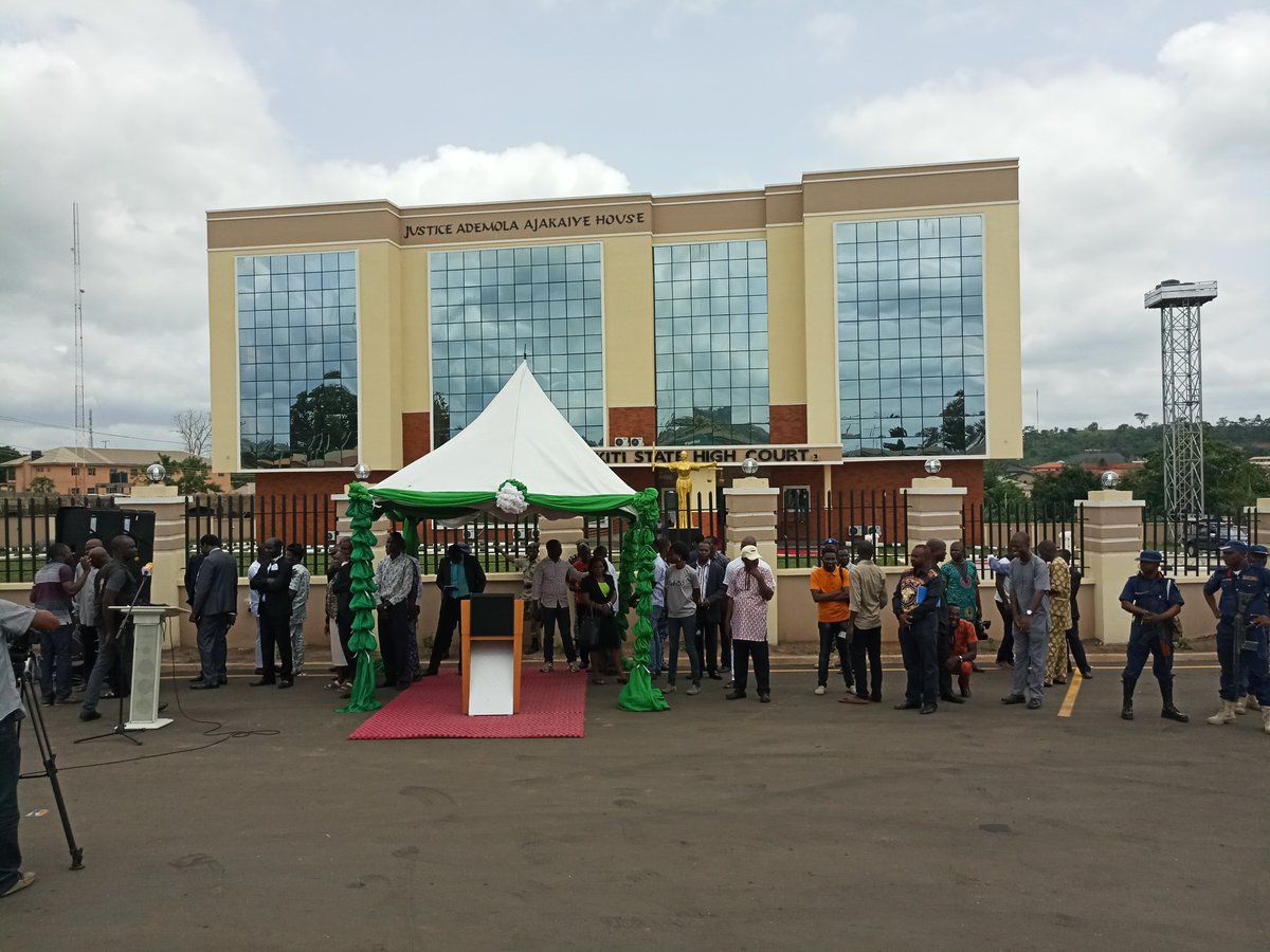 Fayose inaugurates new Court Complex in Ado Ekiti