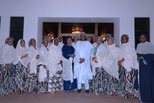 PRESIDENT BUHARI RECEIVES 36 STATES GOV’S WIVES