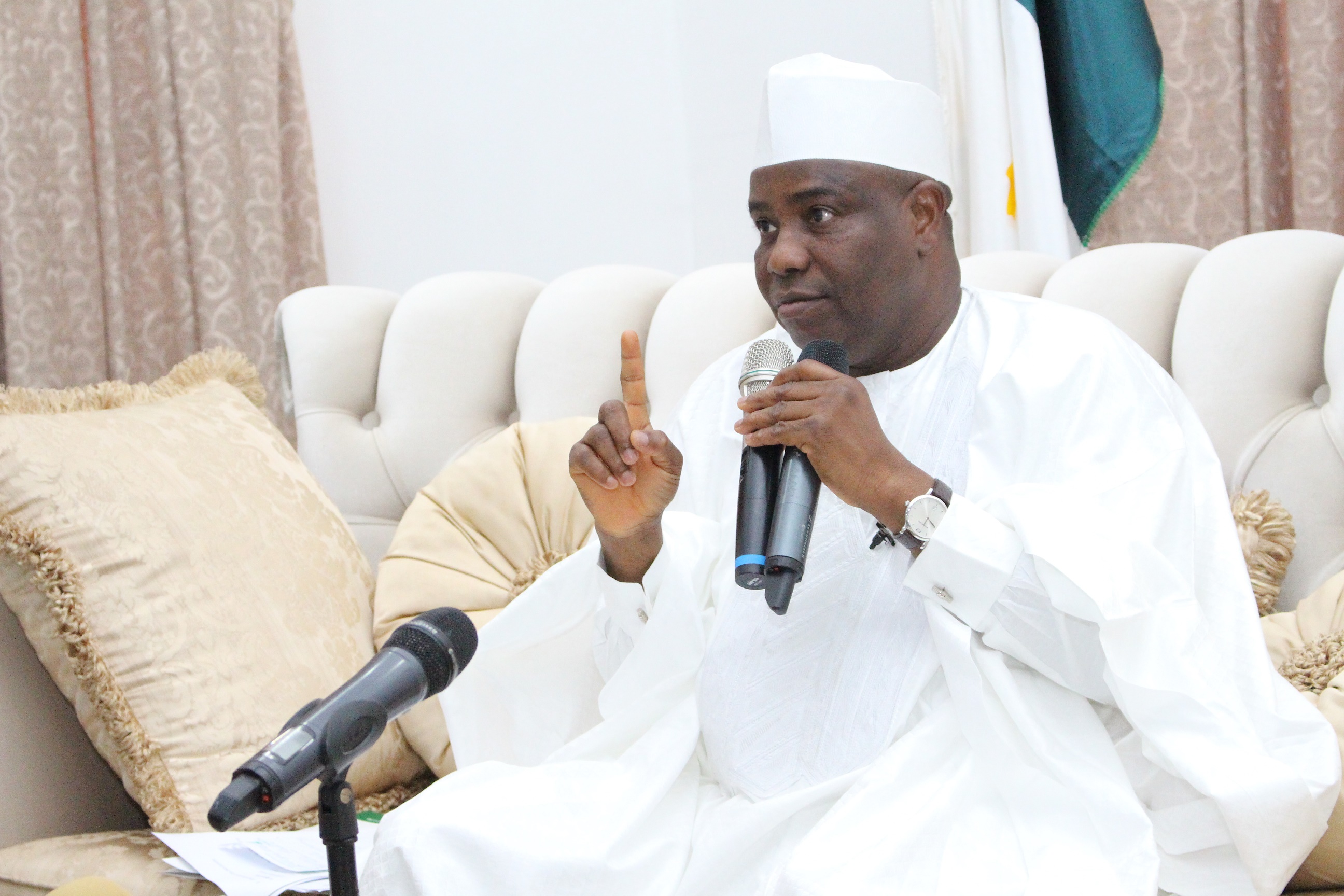 Tambuwal pledges to ensure peaceful vote in 2019