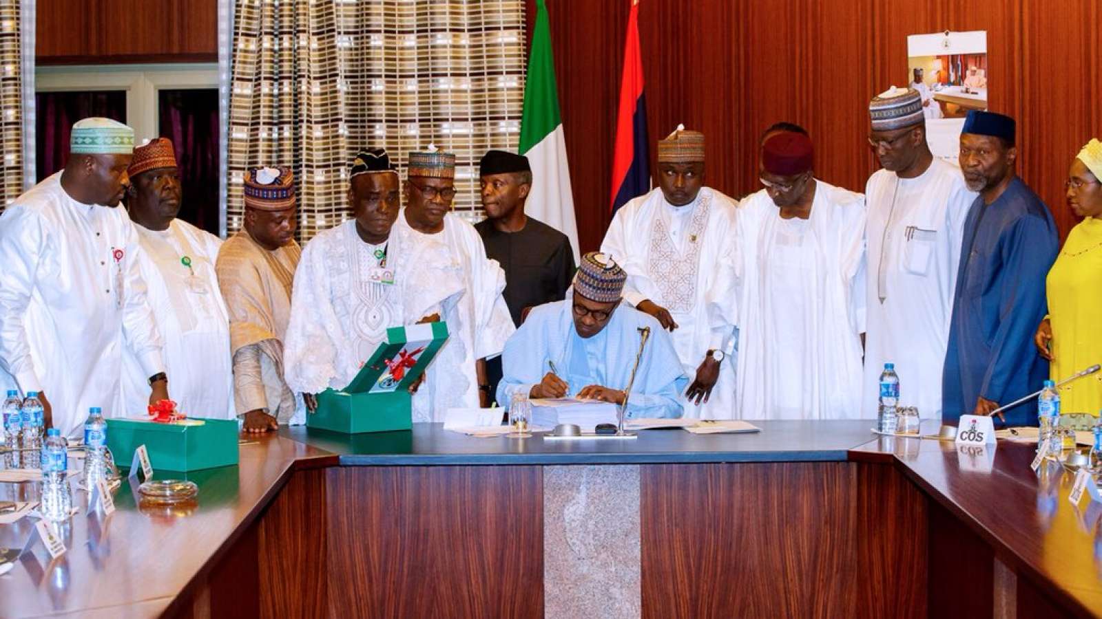 2018 Budget signature