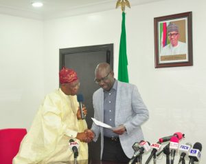 Lai Mohammed – Obaseki