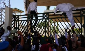 Benue-lawmakers-jump-fence