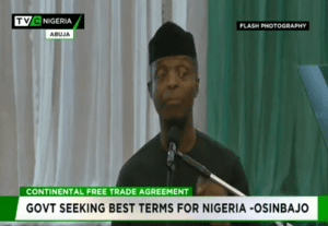 Osinbajo ACFTA