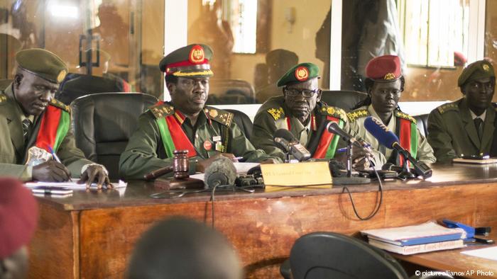 South Sudan court sentences ten soldiers to jail