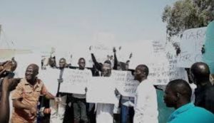 Fraud charges:Group protest against non-arraignment of Gov. Candidate, Sani Danladi-TVC