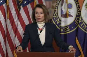 No state of union speech until Govt. reopens says Speaker, Pelosi-TVC