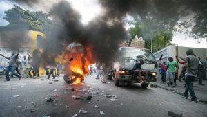 haiti protest