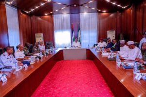 Buhari Security Meeting