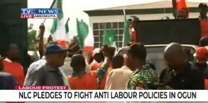 NLC protest