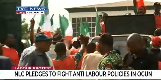 NLC protest