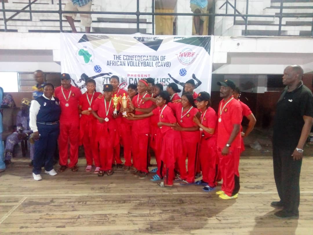 Nigerian Army female team wins 2019 Confed. African volleyball championship