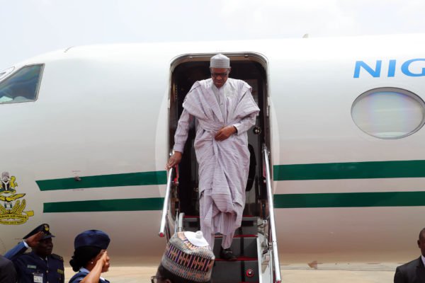 JUST IN: Buhari returns to Abuja from lesser hajj