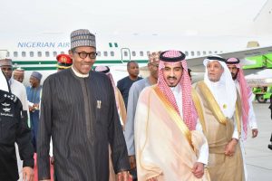Buhari in Saudi-TVC