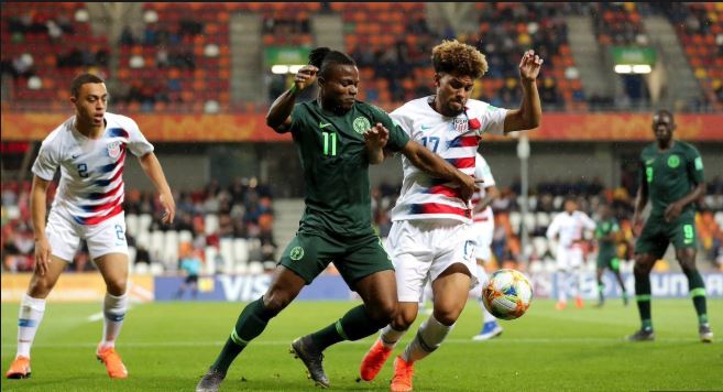 Flying Eagles lose 2-0 to USA in FIFA U-20 world cup