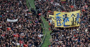Hong Kong protesters