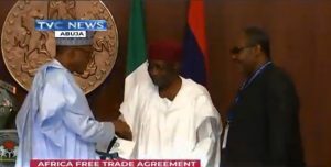 Buhari receives report