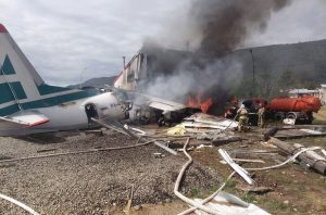 Russia Plane Fire