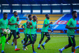 Super Eagles training