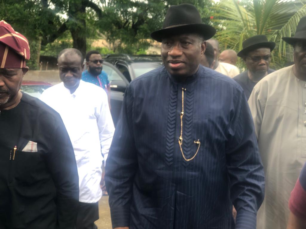 Olakunri’s Murder: Jonathan visits Afenifere’s leader in Akure