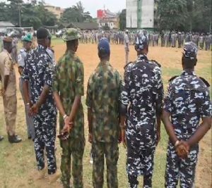 Customs, Army, Immigration, others conduct joint security exercise