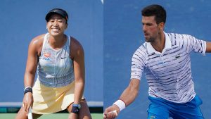 Novak Djokovic, Naomi Osaka, U.S. open