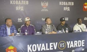 Undefeated Yarde says Kovalev’s experience won’t count in WBO title bout