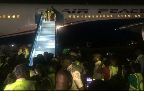 JUST IN: Xenophobia: 189 Nigerians arrive Lagos from South Africa