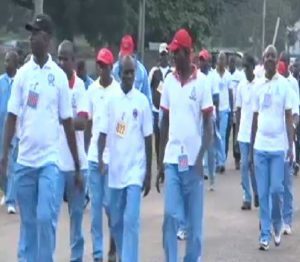NAF drills personnel, holds 10km walk in Makurdi