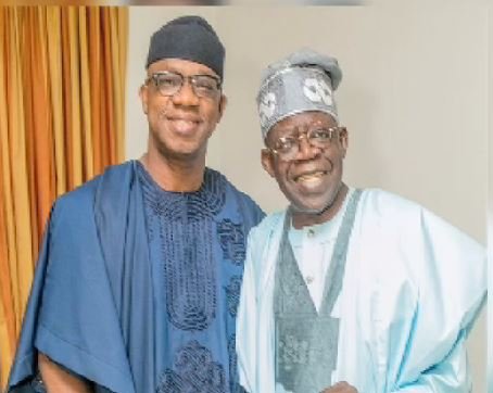 Bola Tinubu congratulates Gov Dapo Abiodun on victory at the tribunal