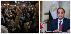 Egyptians protest, demand president Fattah el-Sisi’s removal
