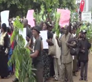 Pensioners in Benue state have shut down Government House, Makurdi, over non-payment of their pension allowances and gratuities.  The retirees staged a protest to lament that the state