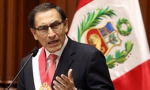 Venezuela unrest: Peruvian President Martin Vizcarra calls for peaceful solution