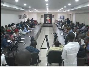 Dickson meets Journalists ahead of Bayelsa governorship election