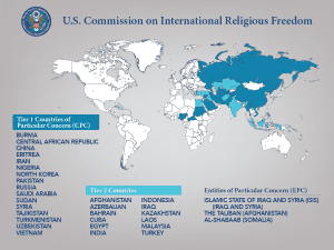 USCIRF 2017 Recommendations Poster
