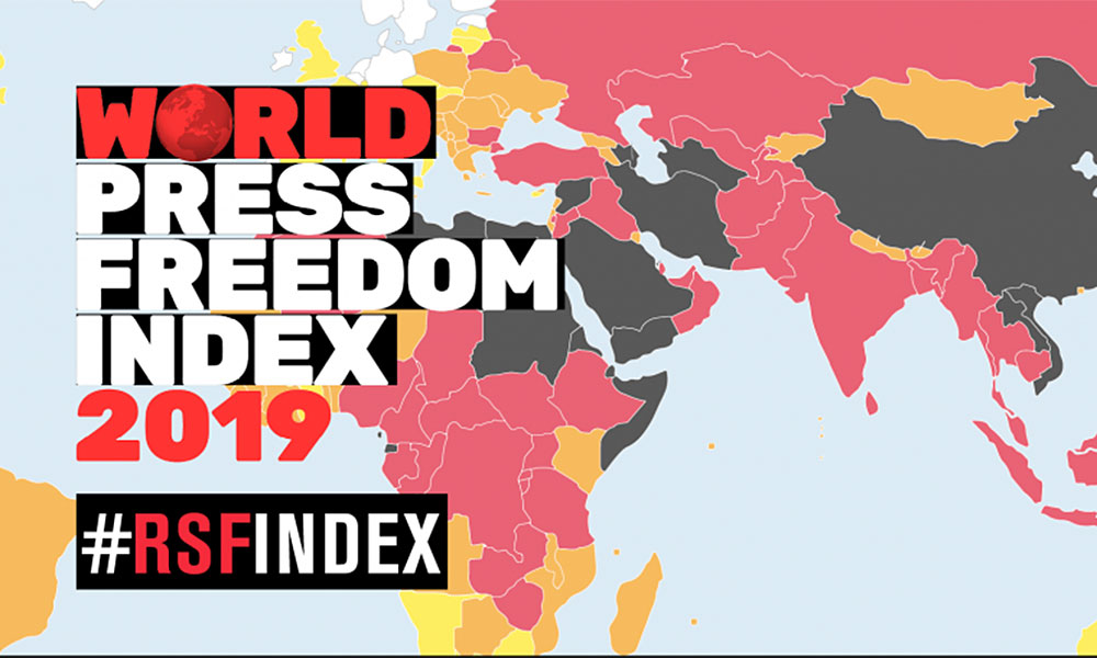 Global press. Press Freedom Index. Reporters without borders.