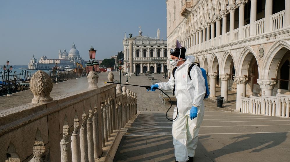 Death toll from Coronavirus in Italy rise by 743 in a day